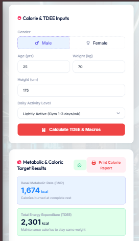 Gym App Screen 4