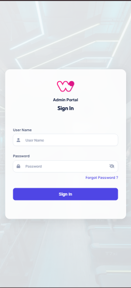 Gym App Screen 1