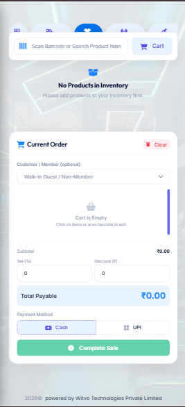 Gym App Screen 3