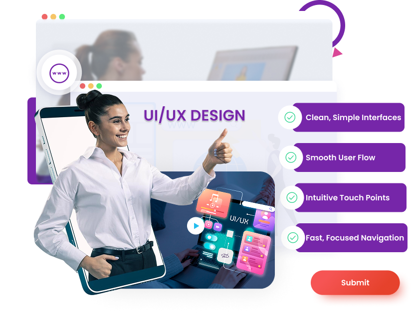 Custom UI/UX Design Services